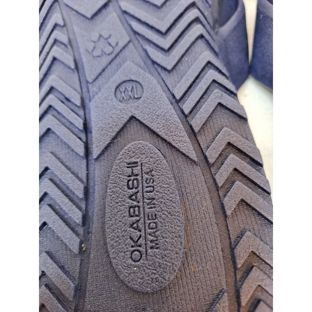 Okabashi Men's Slide Sandals Size XXL (12-13) Blue